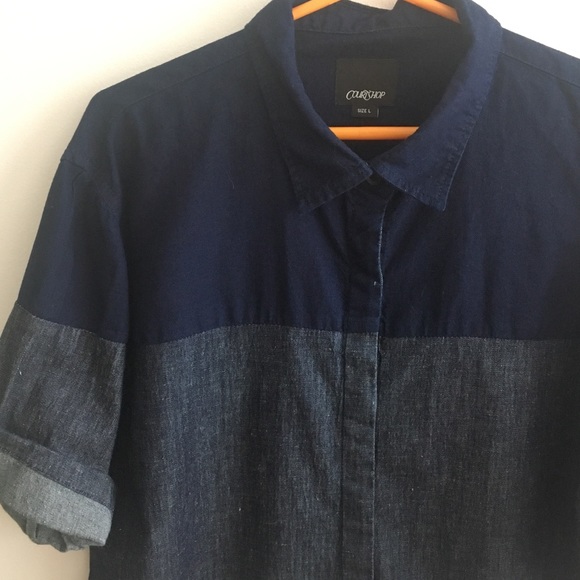 Court Shop Cropped button down - Picture 3 of 3